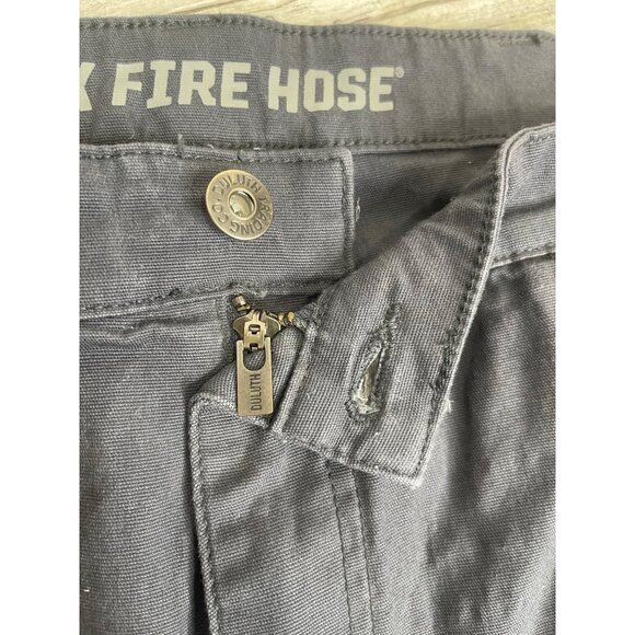 Duluth Trading Co. Flex Fire Hose Pants 44x30 Steel Blue 97% Cotton 3% Spandex - Picture 3 of 8